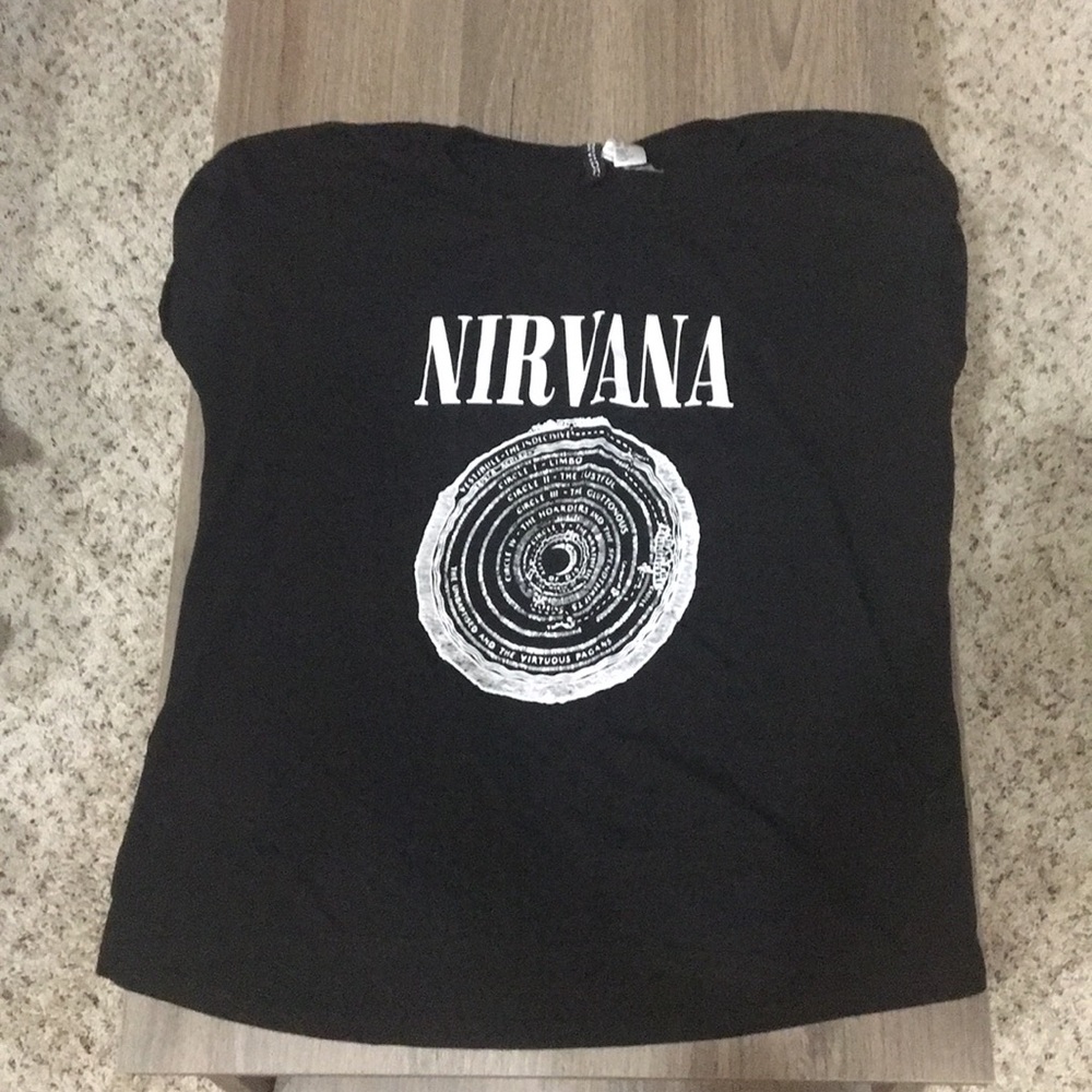 Loose fit nirvana shirt